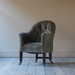Regency Tub Back Library Armchair
