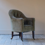Regency Tub Back Library Armchair