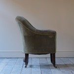 Regency Tub Back Library Armchair