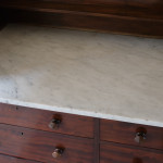 Mid 19th Century Mahogany Washstand Chest Of Drawers