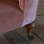 Mid 19th century tub back Chaise Longue