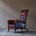 Regency William IV Library armchair c1835