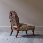 Mid 19th century slipper chair