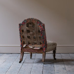 Mid 19th century slipper chair