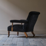 19th century Gillows armchair in Colefax and fowler