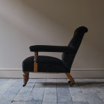 19th century Gillows armchair in Colefax and fowler