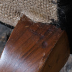 19th century Gillows armchair in Colefax and fowler