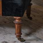 19th century Gillows armchair in Colefax and fowler