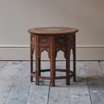 Early 20th century Anglo Indian Hoshiarpur side Table