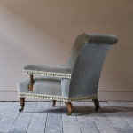 Mid 19th century Gillows Open Armchair.