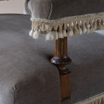 Mid 19th century Gillows Open Armchair.