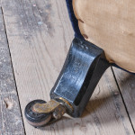 19th century Country House Carpet Open Armchair by CVS