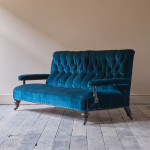 19th century Howard Style Open Arm Sofa c1870