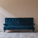 19th century Howard Style Open Arm Sofa c1870