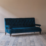 19th century Howard Style Open Arm Sofa c1870