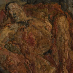 Mid 20th century abstract oil on board