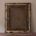 Early 19th century naive oil on canvas.