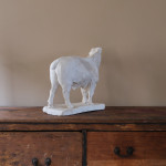 Mid 20th century plaster bull