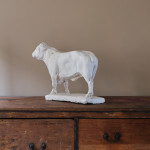 Mid 20th century plaster bull