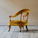 19th century armchair by Miles & Edwards