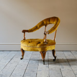 19th century armchair by Miles & Edwards