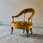 19th century armchair by Miles & Edwards