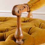 19th century armchair by Miles & Edwards