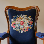 Early 19th century Rosewood armchair attr' Gillows