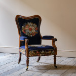 Early 19th century Rosewood armchair attr' Gillows