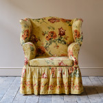 Huge George III wingback armchair