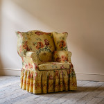 Huge George III wingback armchair