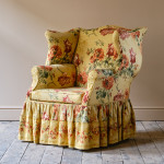 Huge George III wingback armchair