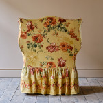 Huge George III wingback armchair