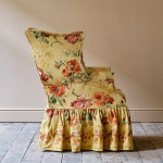 Huge George III wingback armchair