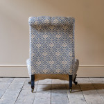 19th century Howard and sons slipper chair