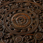 Late 19th century Burmese two tier side table