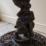 Late 19th century Burmese two tier side table