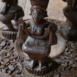 Late 19th century Burmese two tier side table