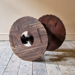 Late 19th century Burmese two tier side table