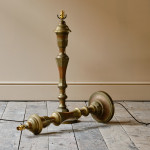 Pair of Large Mid 20th Century Brass lamps