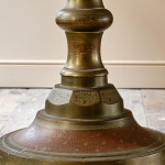 Pair of Large Mid 20th Century Brass lamps