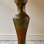 Pair of Large Mid 20th Century Brass lamps