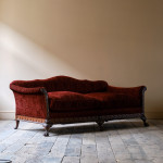 Antique Deep Seated Country House Sofa