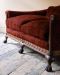 Antique Deep Seated Country House Sofa