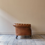 Mid 19th Century Howard & Sons Chesterfield Sofa