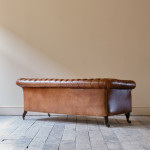 Mid 19th Century Howard & Sons Chesterfield Sofa