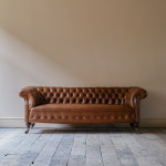 Mid 19th Century Howard & Sons Chesterfield Sofa
