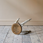 Mid 19th Century Dairy Stool in paint