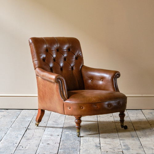 Mid 19th Century Howard & Sons Armchair