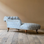 Antique 19th century Howard & Sons Chaise Lounge
